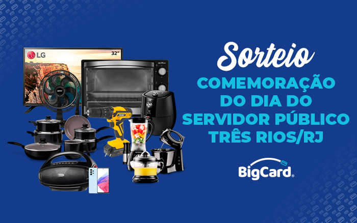 Sorteio Dia do Servidor Público – Três Rios/RJ